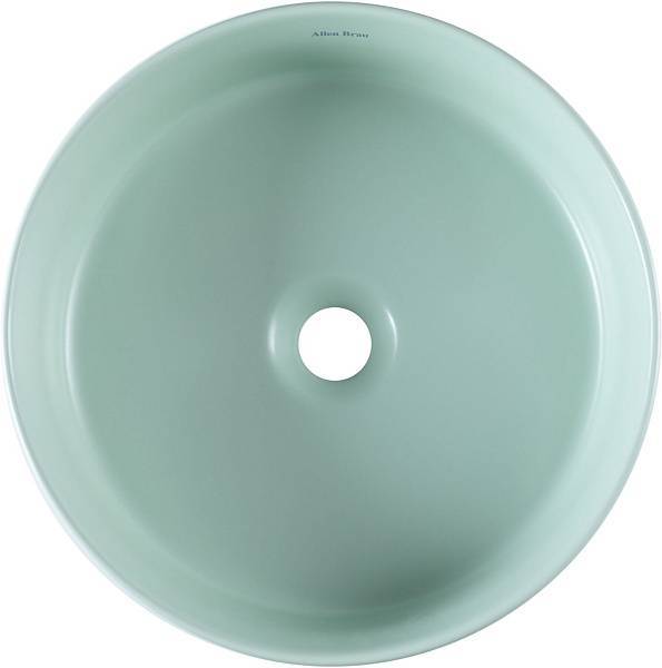 Раковина-чаша Allen Brau Fantasy 36х36х12 см мятный 4.11032.MT