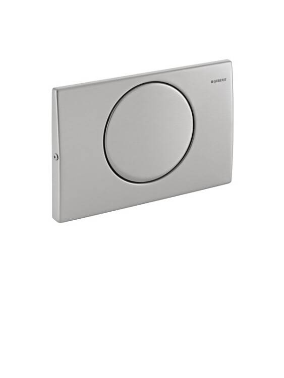 Клавиша смыва Geberit Delta 15 246х164 мм нержавеющая сталь 115.101.00.1