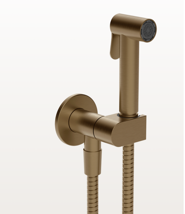 Гигиенический душ, Gessi, цвет-Deep Bronze Brushed PVD