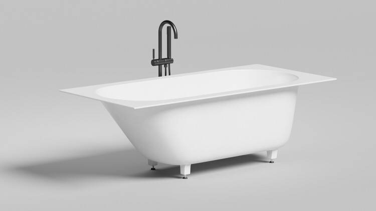 Ванна Salini Ornella Kit 1700x800x600 мм белый матовый 102424M