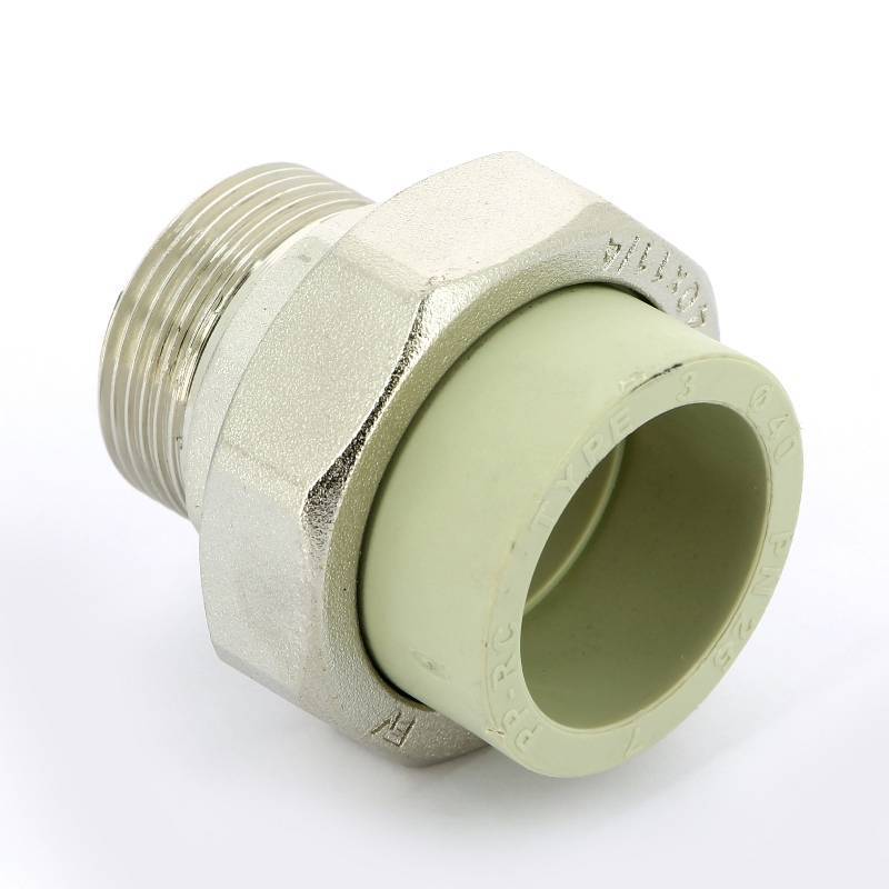 Муфта полипропиленовая FV-Plast разъемная с наружной резьбой 40x1 1/4 237040