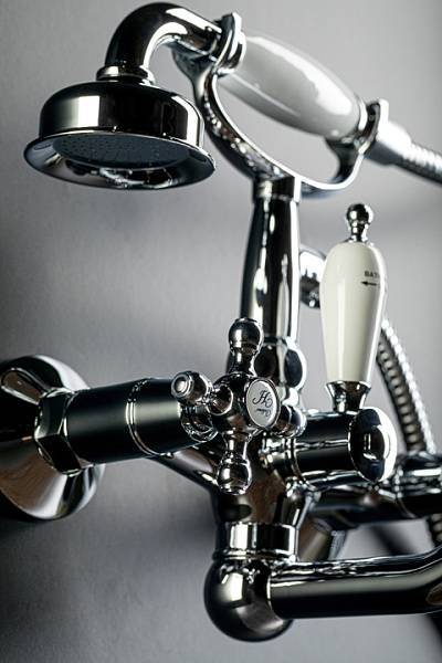 Смеситель для ванны Boheme Brillante Presente с душевым комплектом хром 353