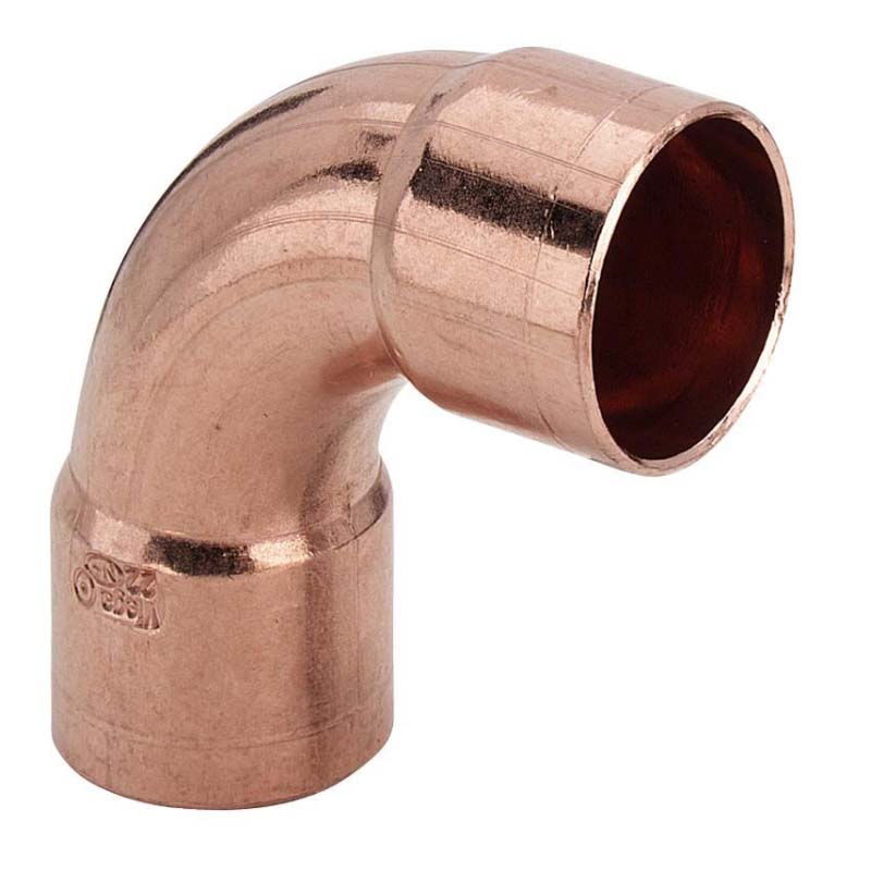 Отвод двухраструбный Viega 95002A под пайку 22 мм 90° 100063