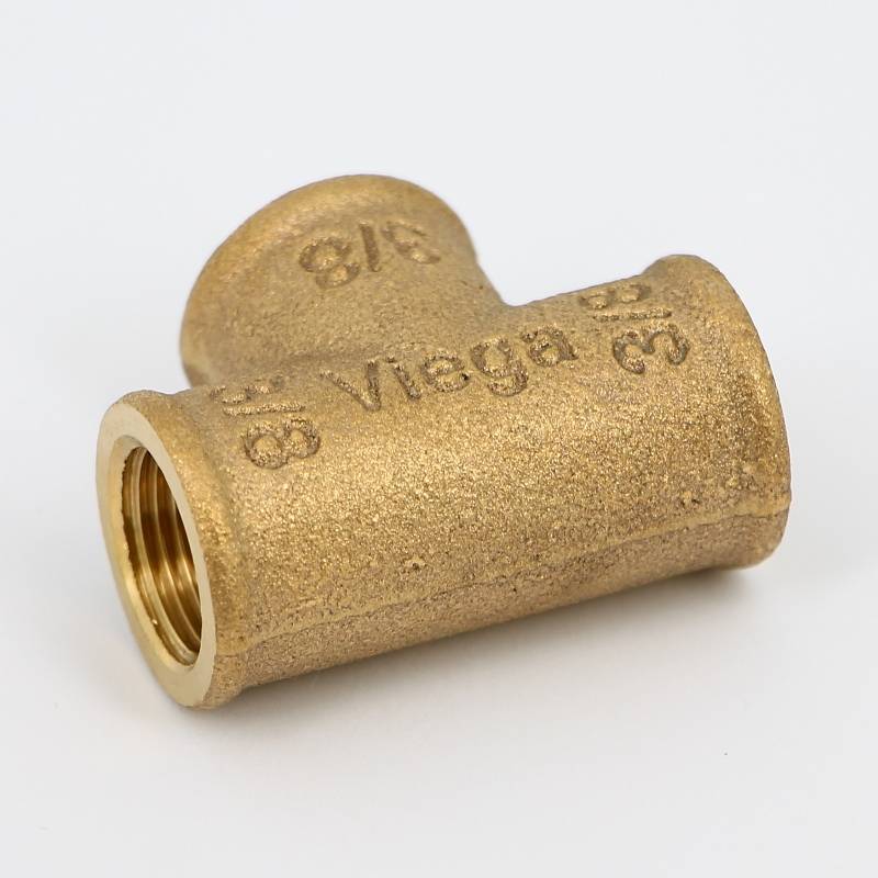 Тройник бронзовый Viega 3/8 ВР-ВР-ВР 281809