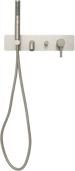 Смеситель для ванны с душем Allen Brau Priority с внутренней частью никель 5.31006-BN