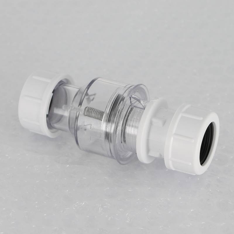 Клапан обратный McAlpine 19-23 мм вертикальный компрессионный прозрачный TUN5-CL