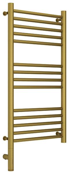 Полотенцесушитель электрический Сунержа Богема 3.0 400x800 мм левый состаренная латунь 051-5804-8040