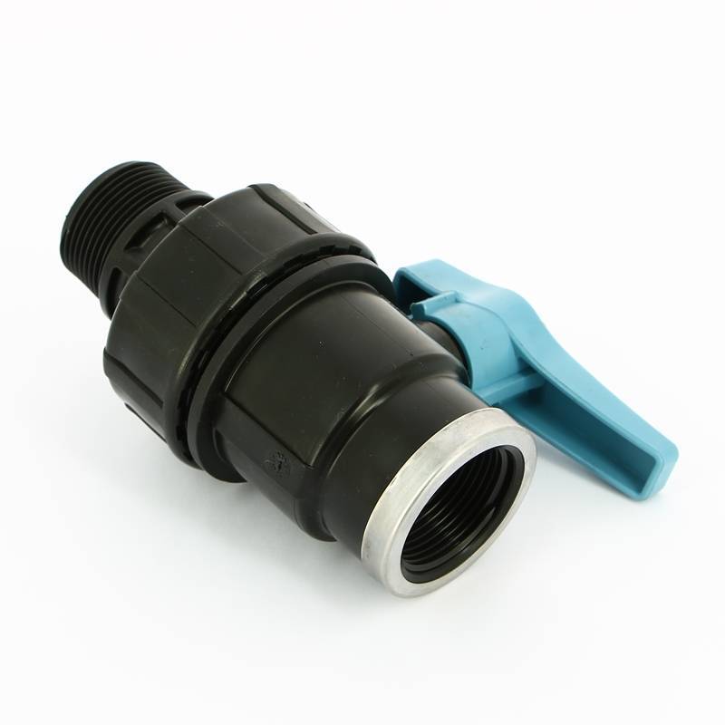 Кран для труб ПНД Unidelta НВ 1 1/4 полипропилен PP-B 1075005005001