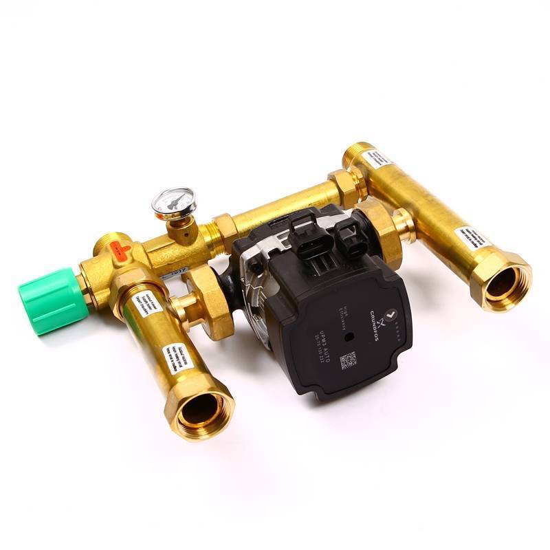 Насосно-смесительная группа Uni-Fitt MULTIMIX 1 с насосом Grundfos UPM3 AUTO 25-70 130 477E1500