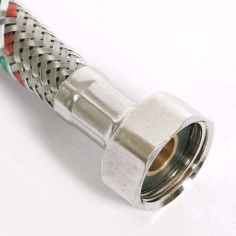 Гибкая подводка для воды Uni-Fitt DN 8 1/2 ВВ 50 см нержавеющая сталь 500S2005