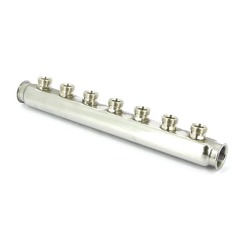 Коллектор из нержавеющей стали Uni-Fitt 1 7 выходов 3/4 EK 430I4307