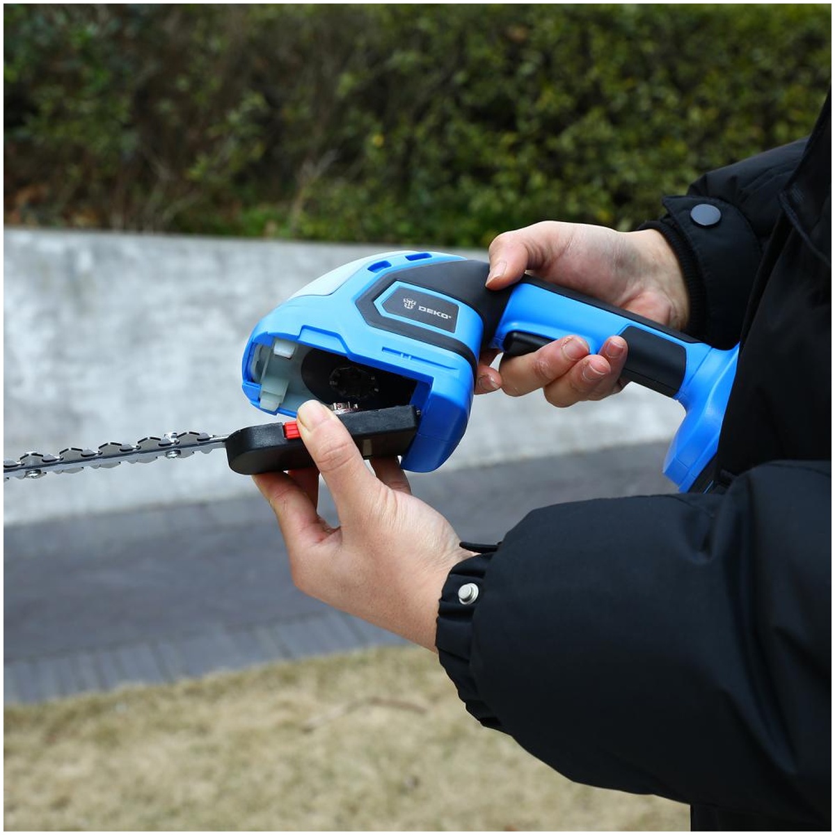 Ножницы садовые аккумуляторные DEKO DKGS20 1x2.0 Ач 063-4305