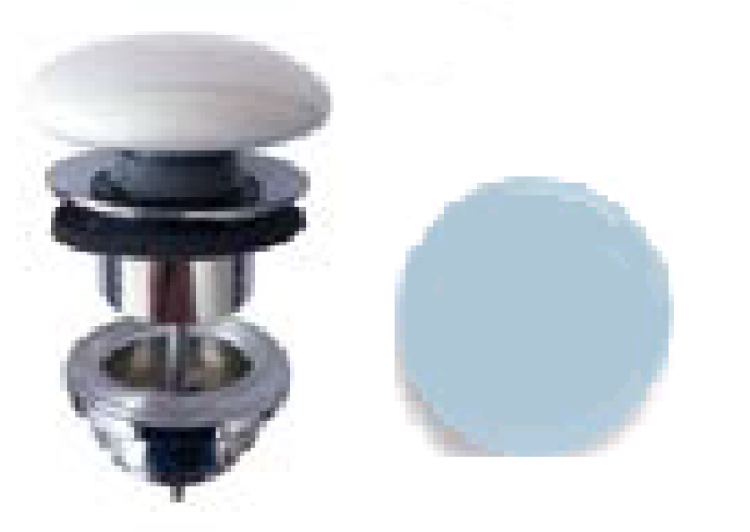 Донный клапан Scarabeo 1 1/4 Click-Clack цвет хром/Air glossy 10010CCR38