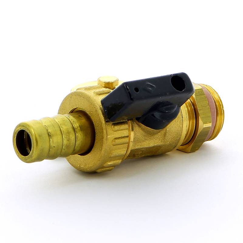 Кран шаровой сливной Bugatti KANSAS 1/2 флажок 07960005