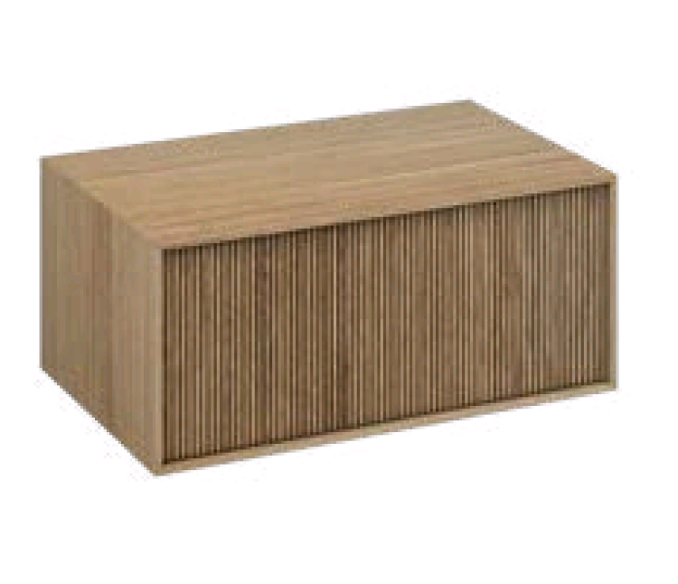 Ящик для консоли Scarabeo Laila 700x415x300 мм Noce Canaletto 2720LC