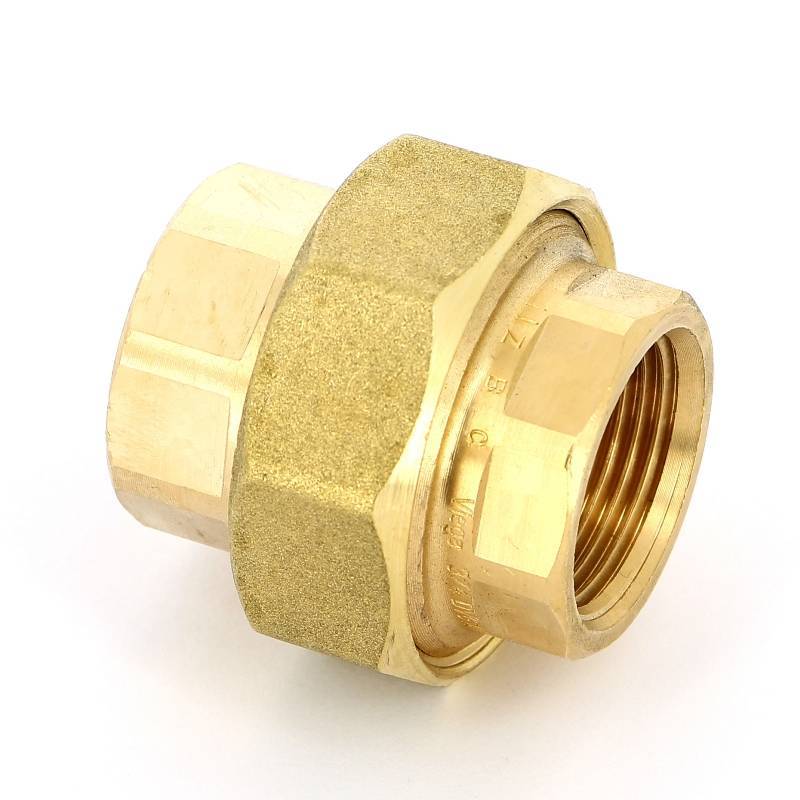 Разъемное соединение ВВ Viega 3/4 плоская прокладка бронза 271039