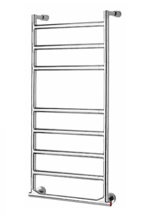 Полотенцесушитель электрический Margaroli Sereno 830x904.5 мм Box никель брашированный 57477508BNB
