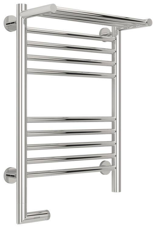 Полотенцесушитель электрический Сунержа Богема 2.0 600x400 мм слева ТЭН светло-розовый 301552066040 RAL 3015