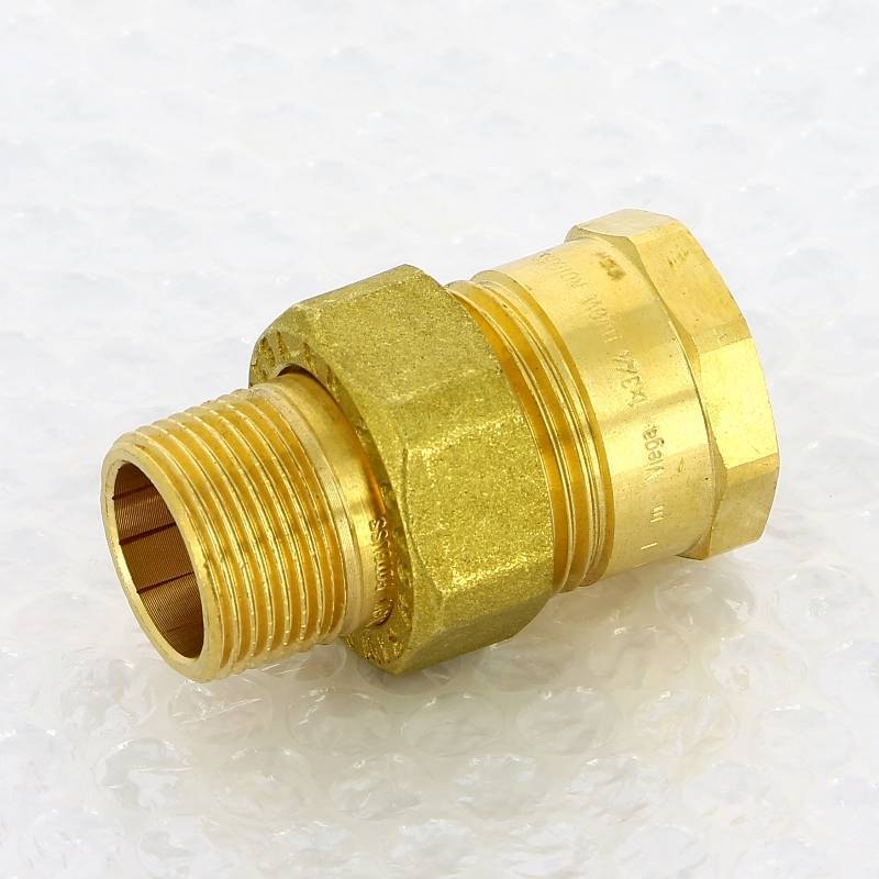 Разъемное соединение Viega бронза НВ 3/4 с коническим уплотнением 447014