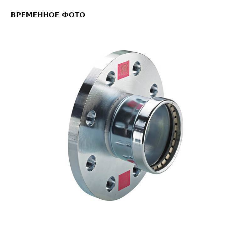 Переход фланец-пресс Viega Prestabo DN80 88.9 мм оцинкованная сталь 598228