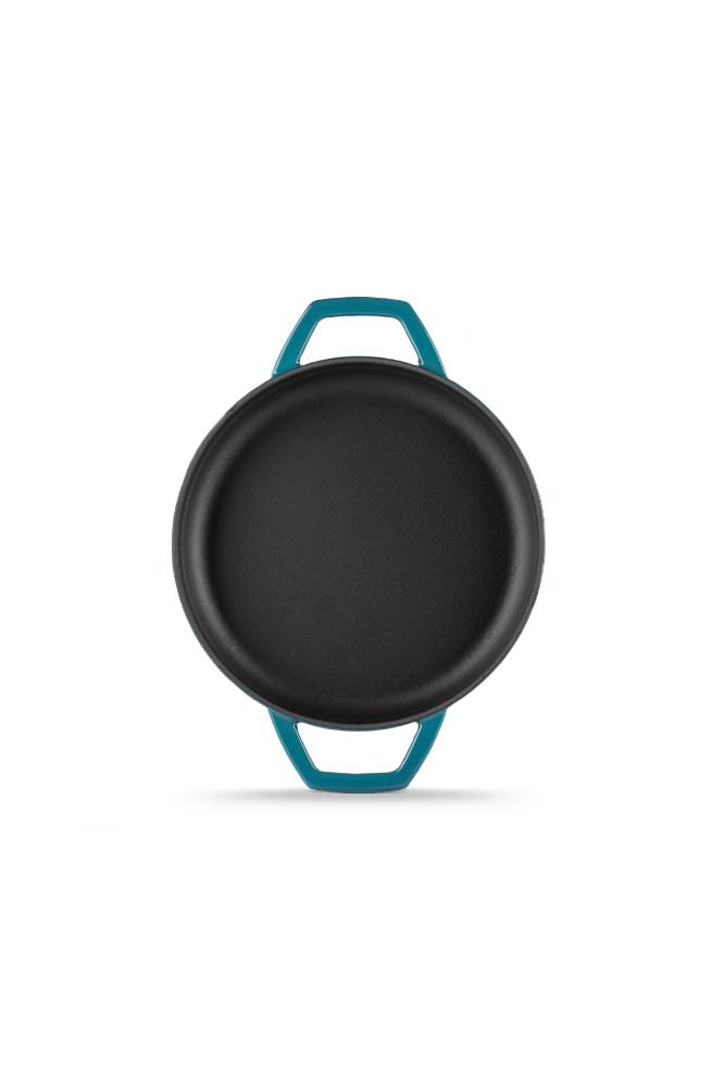 Сковорода с двумя ручками Hascevher KTV 22 см Blue A628022