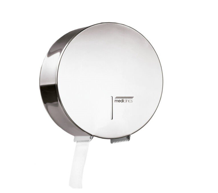 Диспенсер для туалетной бумаги Mediclinics 250x129x250 мм нержавеющая сталь PR2783C