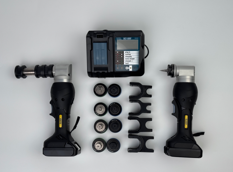 Комплект аккумуляторного инструмента ELSEN EASYPRESS v1.0 для аксиальной запрессовки 16-32 мм ET0111032