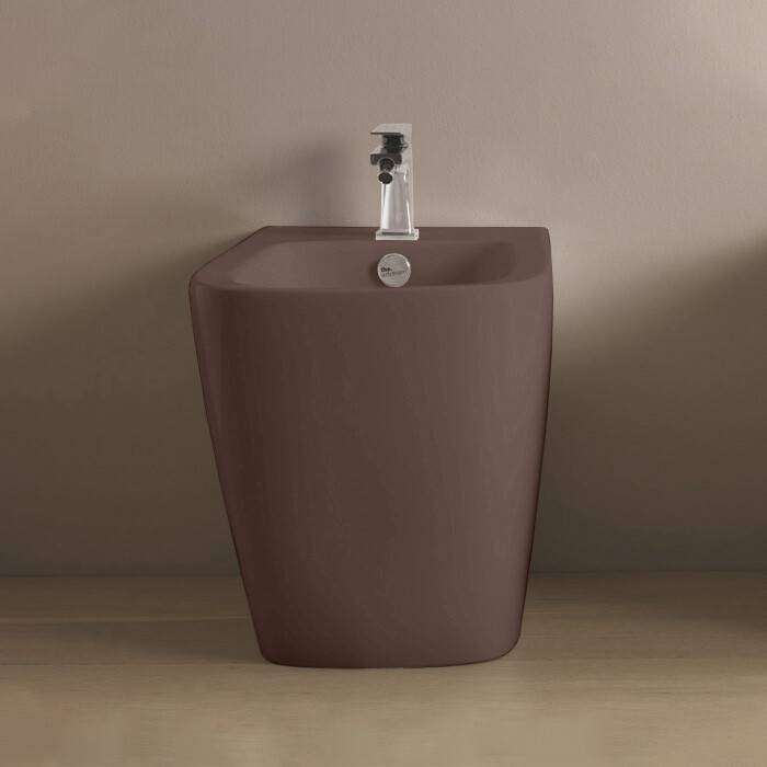 Биде напольное Artceram A16 360х525х420 мм коричневый Brown Cocoa ASB0023900