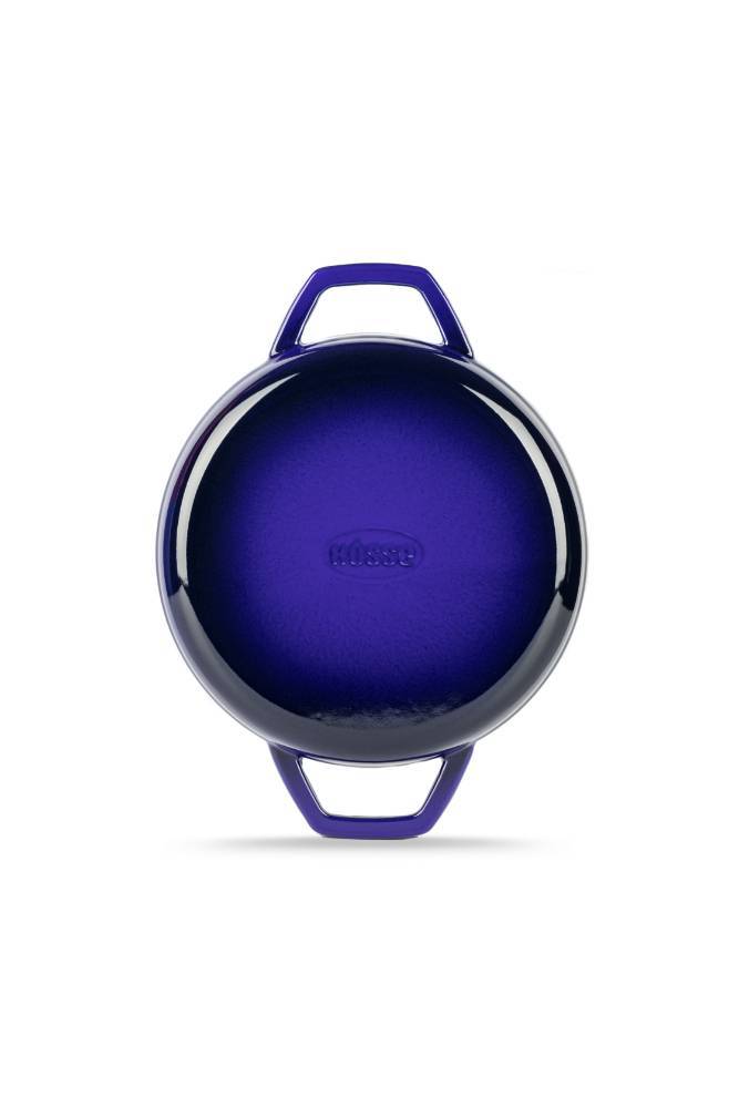 Сковорода с двумя ручками Hascevher KTV 22 см Parliament Blue A621322