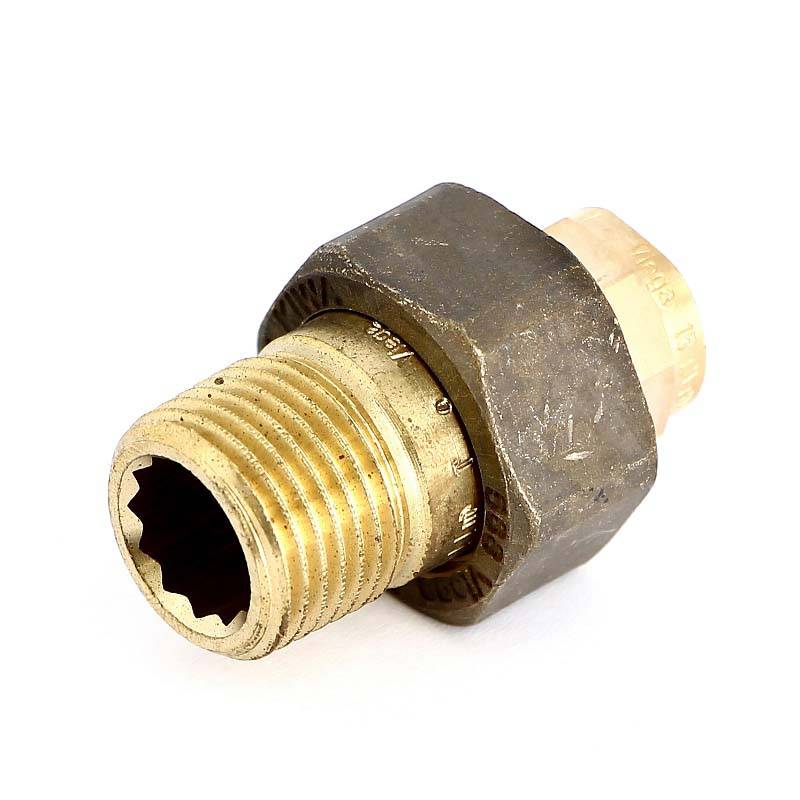 Разъемное соединение Viega 94343G пайка-Н с плоской прокладкой 15х1/2 109806