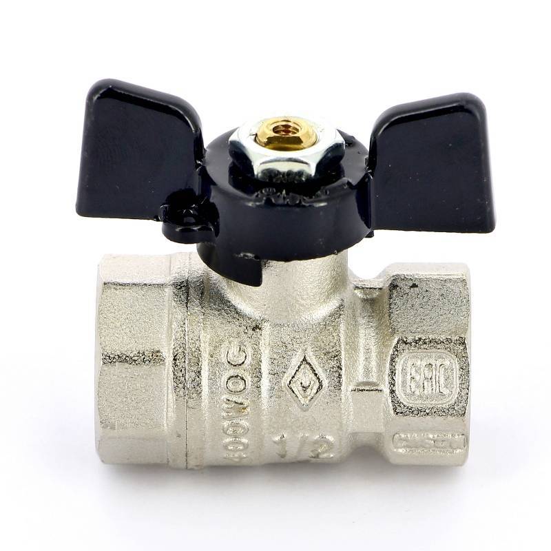 Кран шаровой Bugatti Arizona 602 ВВ 1/2 бабочка 06020007