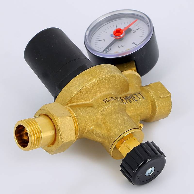 Клапан подпиточный Emmeti 1/2 НВ с манометром 00200614