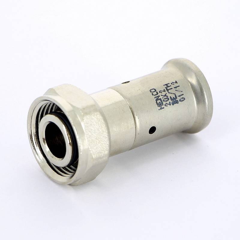 Муфта пресс Henco с накидной гайкой Евроконус 20x3/4 19P-2005