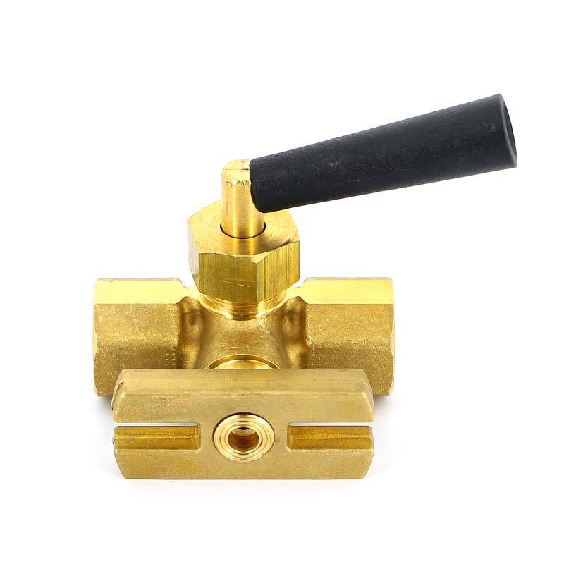 Кран трехходовой WATTS RM ВВ 1/2 для манометра с фланцем 10009481