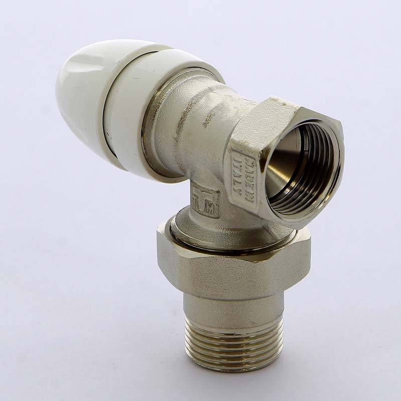 Вентиль радиаторный термостатический угловой Tiemme 3306 3/4 3300022