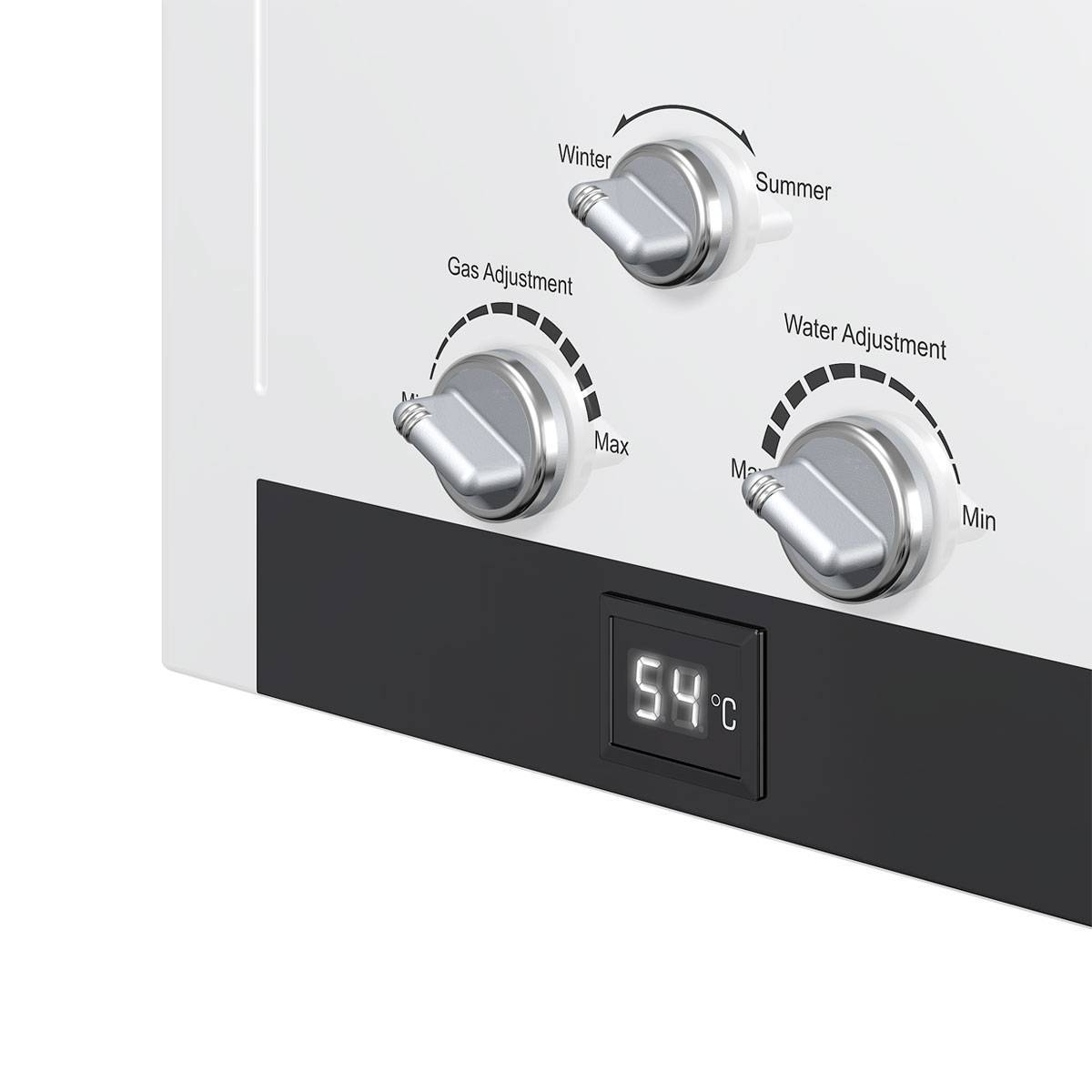 Водонагреватель газовый проточный Edisson H 20 DL 10 л/мин сжиженный газ 4979