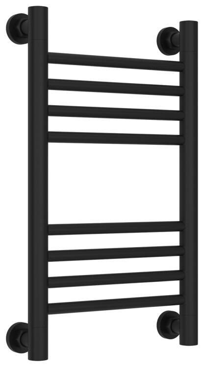 Полотенцесушитель водяной Сунержа Богема прямая 500x300 мм чёрный матовый 3102205030