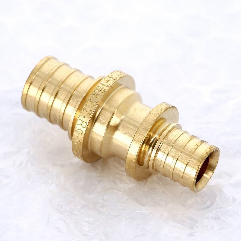 Муфта надвижная Rehau RAUTITAN RX+ 20x16 мм бронза 377718