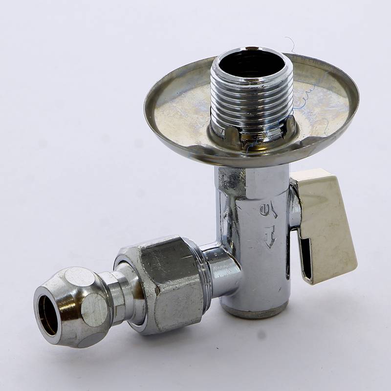 Кран шаровой угловой с фильтром Itap 386 1/2x10 мм хромированный 386 1/2