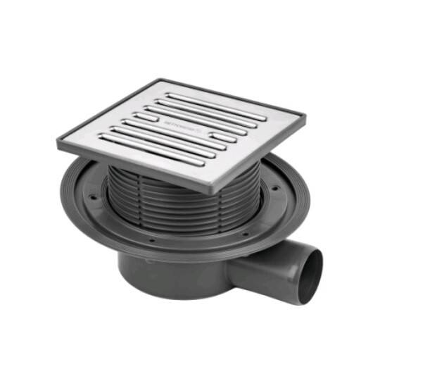 Трап для душа Pestan Confluo Bettoserb DN 50 горизонтальный хром 14702509