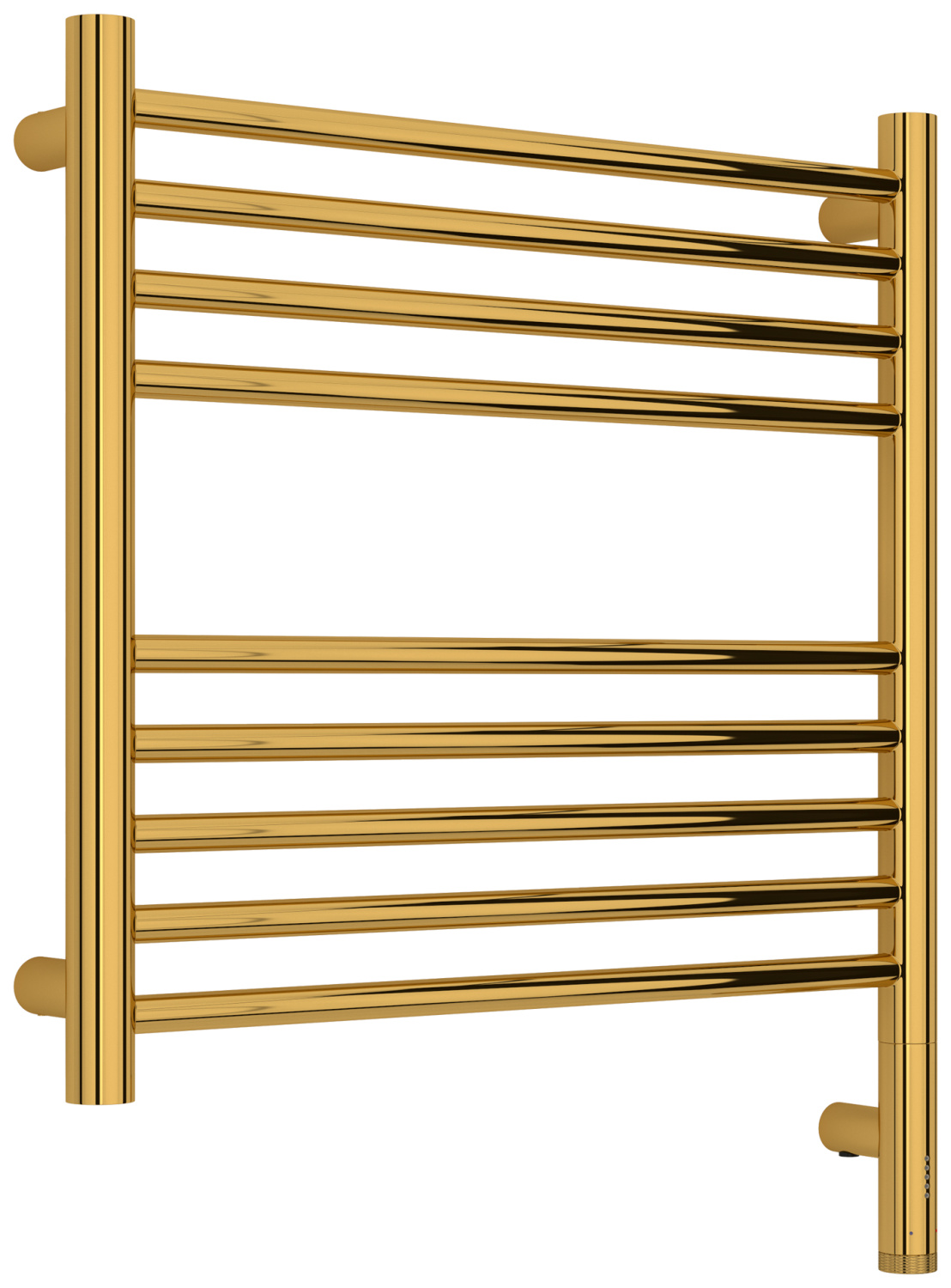 Полотенцесушитель электрический Сунержа Богема 3.1 прямая 500x500 мм правый золото глянцевое 03-6005-5050