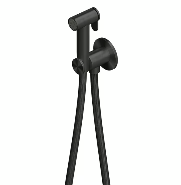 Гигиенический душ Quadro Design Complements Black Gold ID022ON