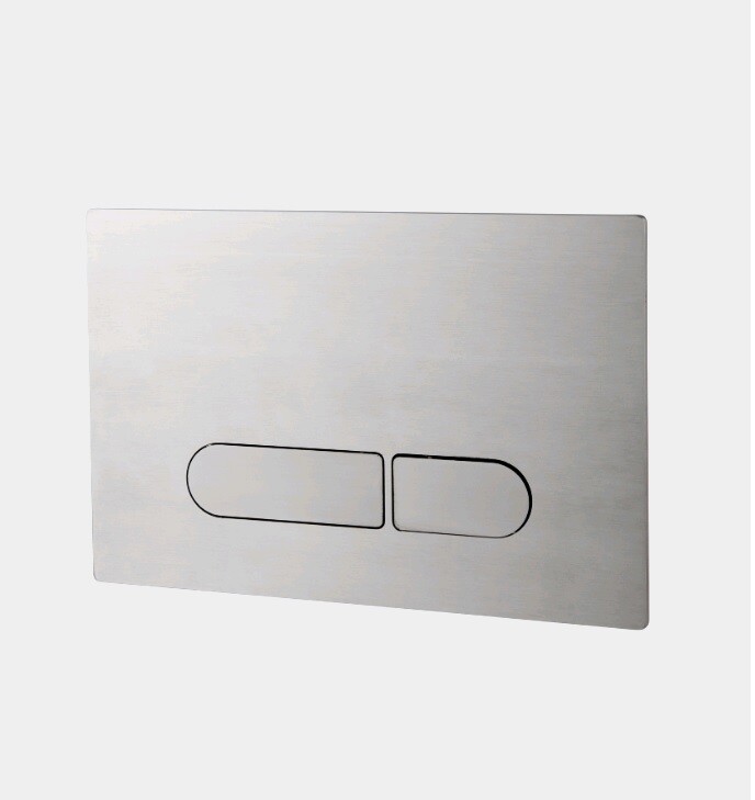 Клавиша смыва Fima Carlo Frattini Complementi Bagno 240х160 мм брашированный шампань F5744HS