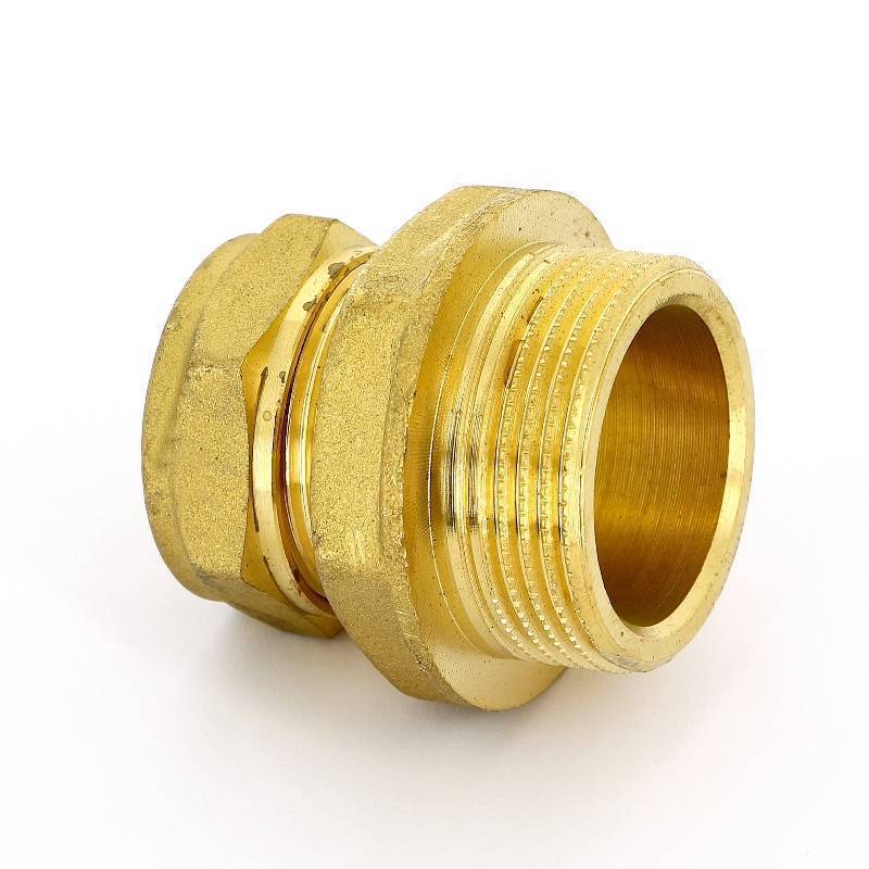 Муфта компрессионная Tiemme 1100 28х1 1/4 наружная резьба 1100100