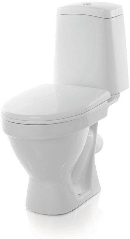 Унитаз-компакт Rosa Лада Стандарт белый WC.CC/Lada/1-P/WHT.G/S1