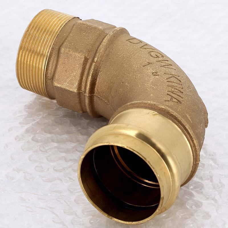 Угол пресс-Н бронза Viega Sanpress 54x2 197988