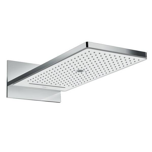 Верхний душ Hansgrohe Rainmaker Select 580 3jet EcoSmart 580x260 мм белый/хром 24011400