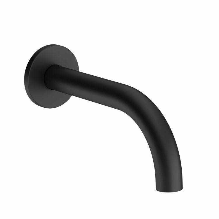 Излив для ванны Kludi BOZZ настенный черный матовый 3850539