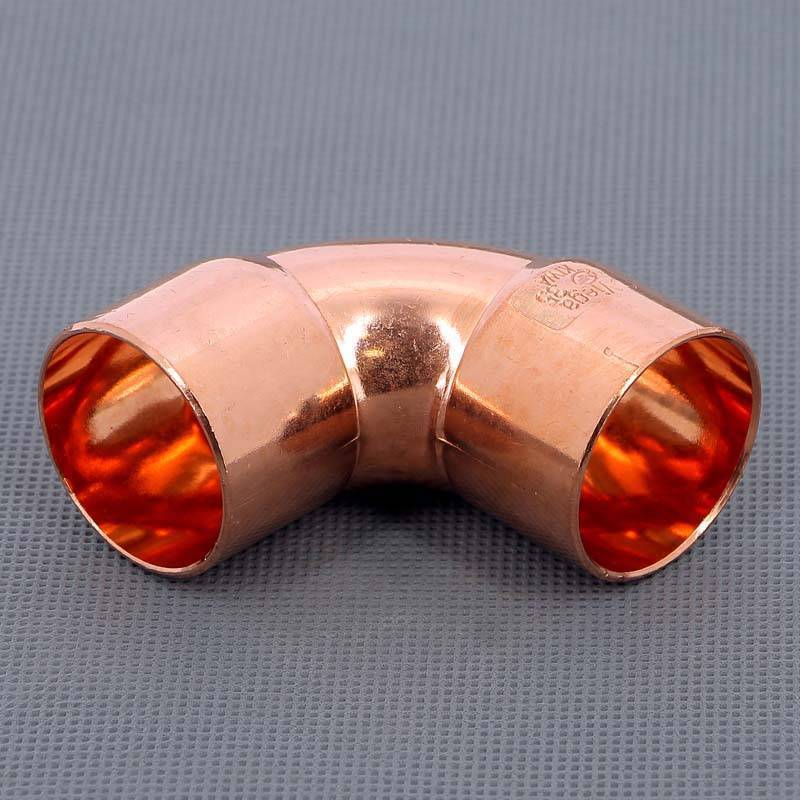 Угол двухраструбный 90 градусов пайка Viega 35 мм 103088