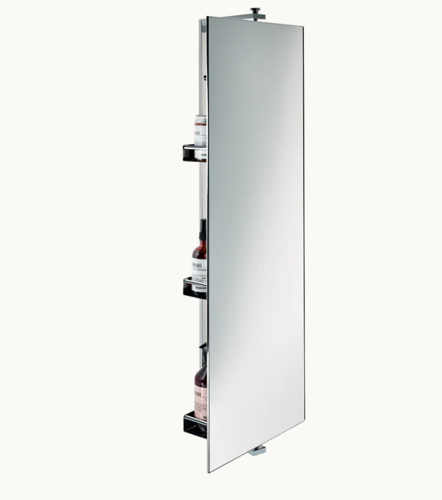Зеркало Decor Walther прямоугольное 300x800 мм с 3 полками Chrome 0106700